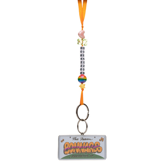 License Plate Keychain