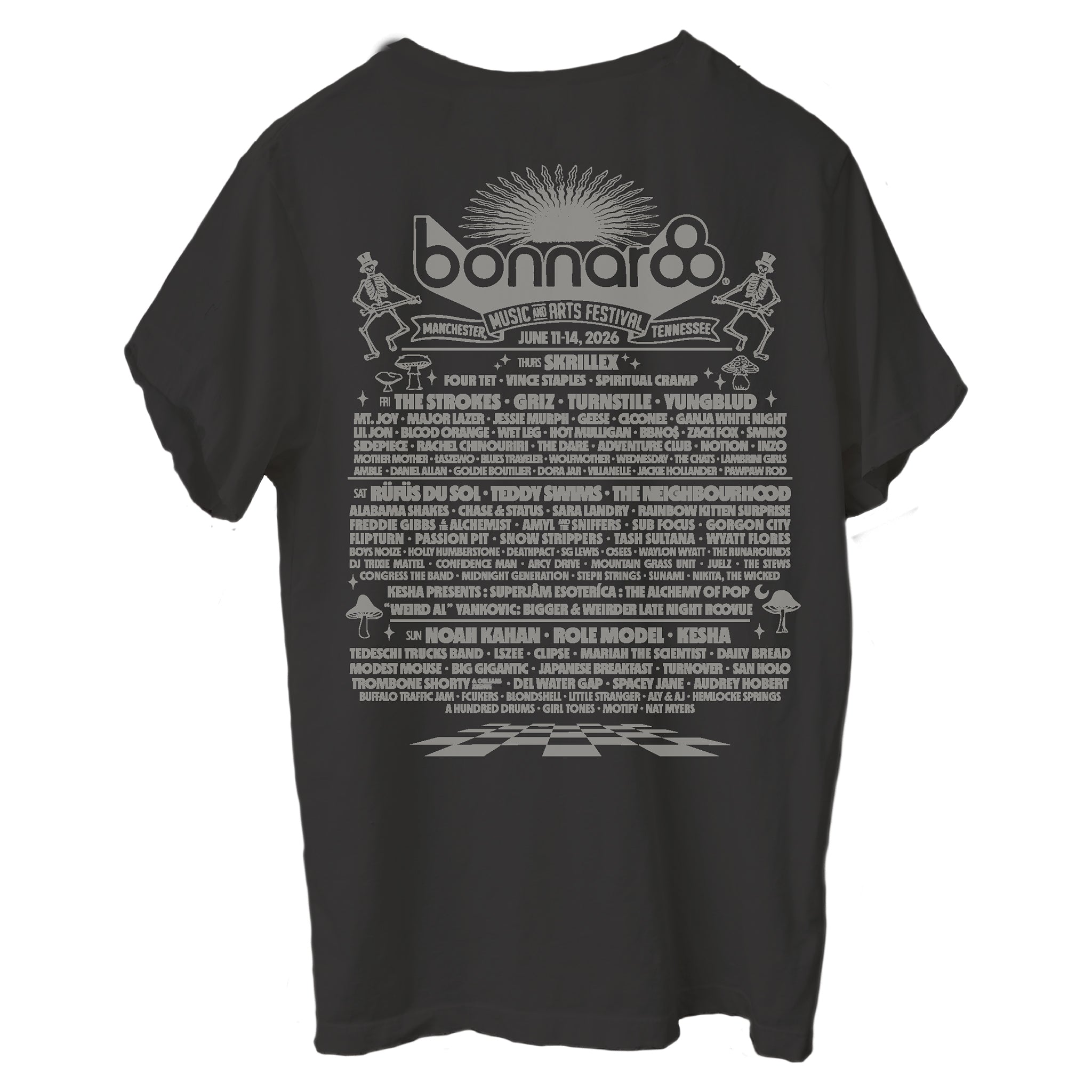 T-Shirts – Bonnaroo Music & Arts Festival