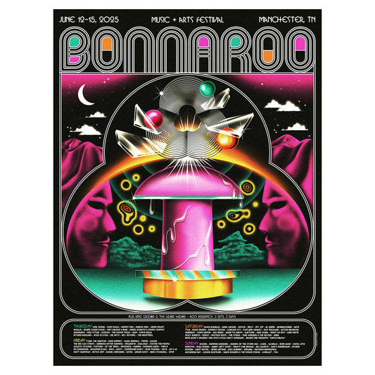 2025 Bonnaroo x LIORZH Commemorative Poster