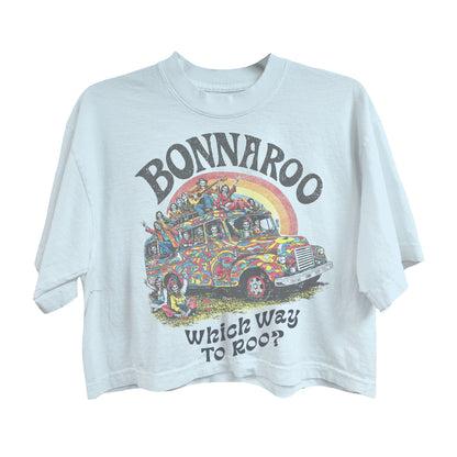 Skeleton Bus Crop Tee