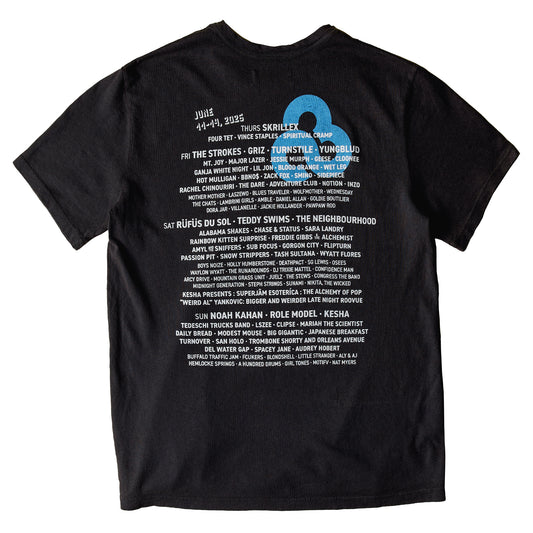 Imogene + Willie x Bonnaroo Rainbow Lineup Tee (Online Exclusive)