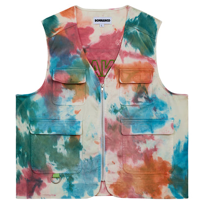 Tie Dye Utility Vest