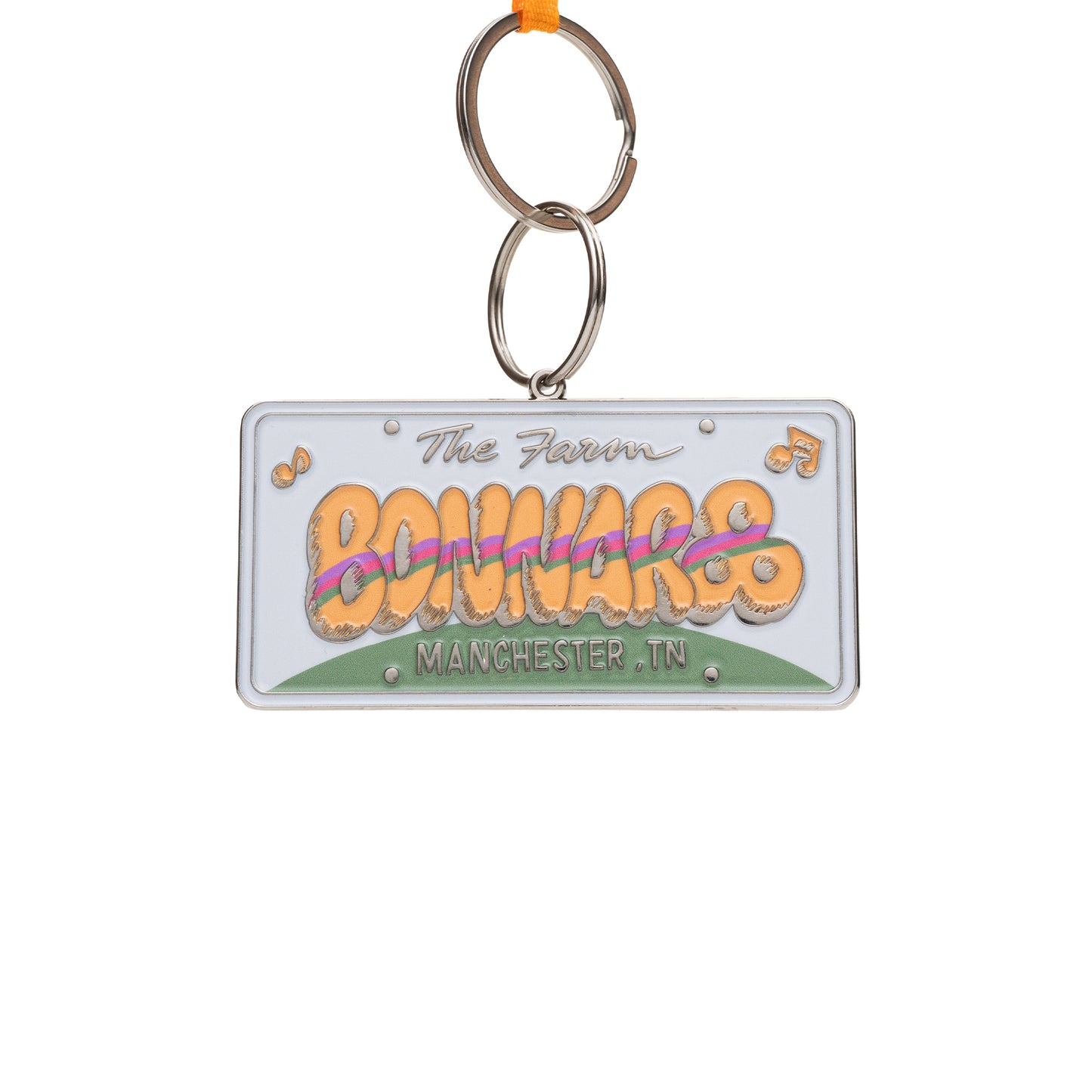 License Plate Keychain