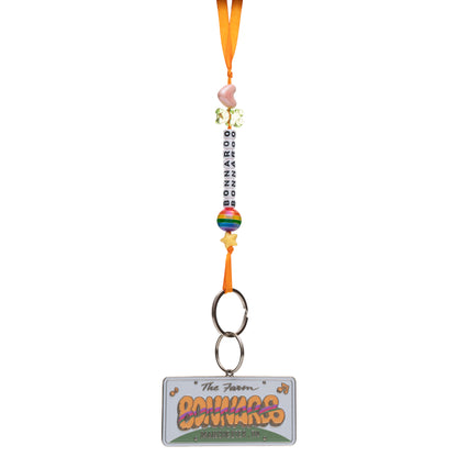 License Plate Keychain