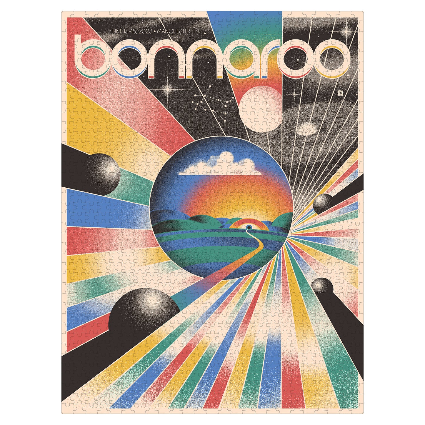 Bonnaroo Poster Jigsaw Puzzle - 2023
